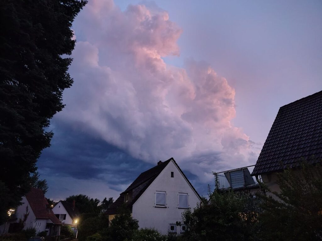 Gewitterwolken