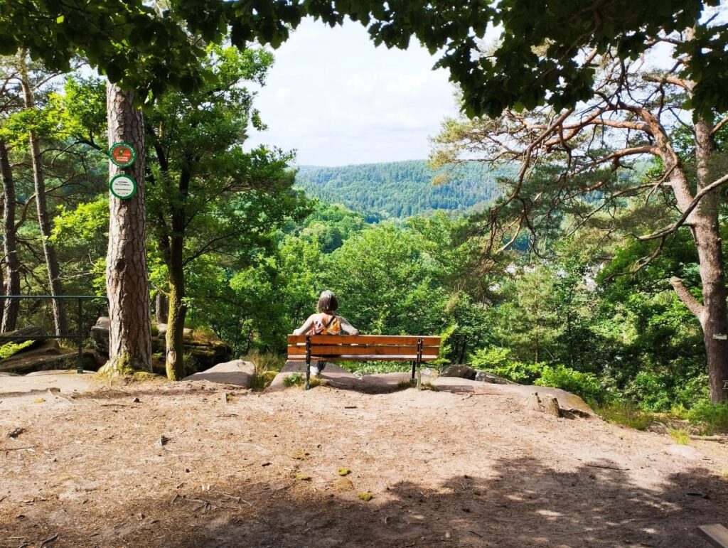 Aussicht entstanden im Urlaub